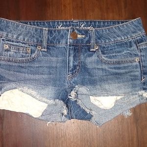 Jean shorts